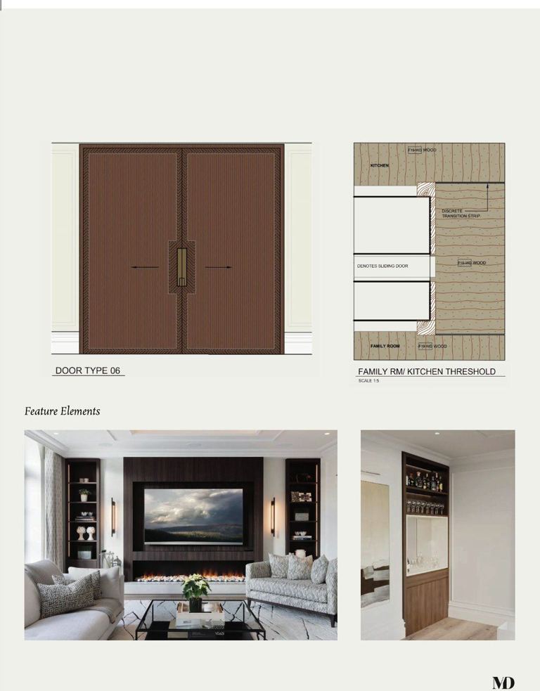 family room — joinery